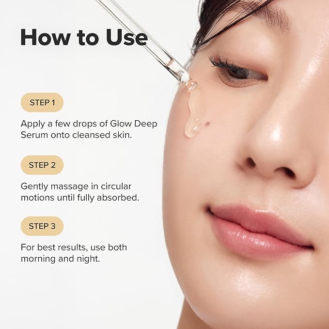 Beauty of Joseon Glow Deep Serum Rice Alpha-Arbutin for Uneven Dull Skin Tone, Daily Korean Skin Care for Men and Women 30ml, 1.01 fl.oz