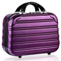 14 Inch Hardshell Makeup Train Case PC+ABS Cosmetic Organizer Travel