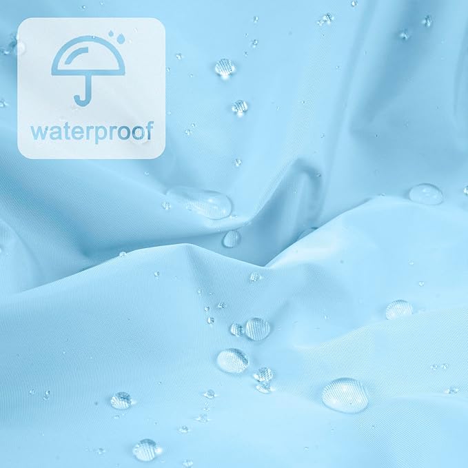 Edoneery Reusable Shower Caps for Women, Waterproof Long Hair Bonnet