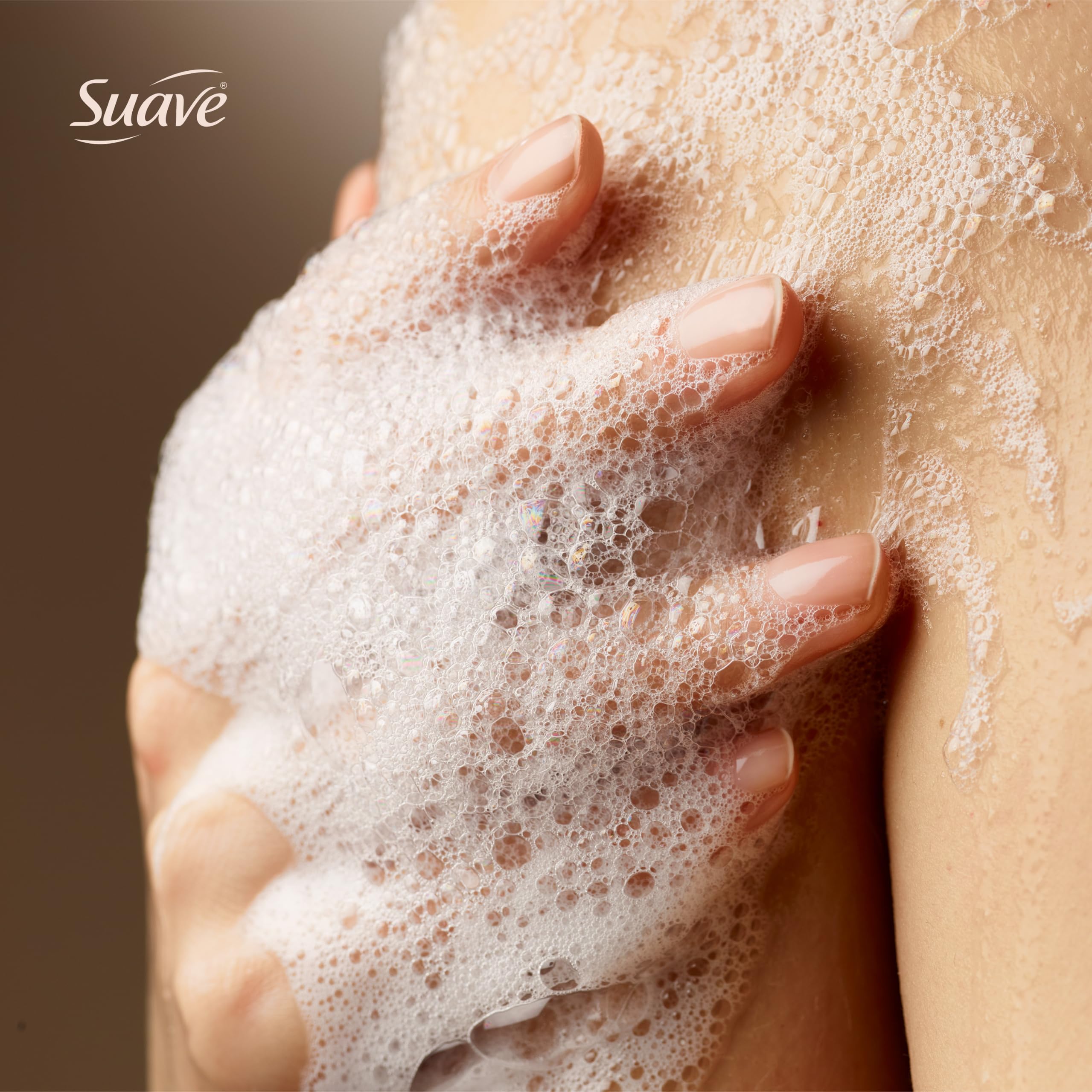 Suave Moisturizing Body Wash, Cocoa Butter and Shea with Vitamin E Extract, No Parabens, No Phtahaltes, 18 Oz Pack of 6