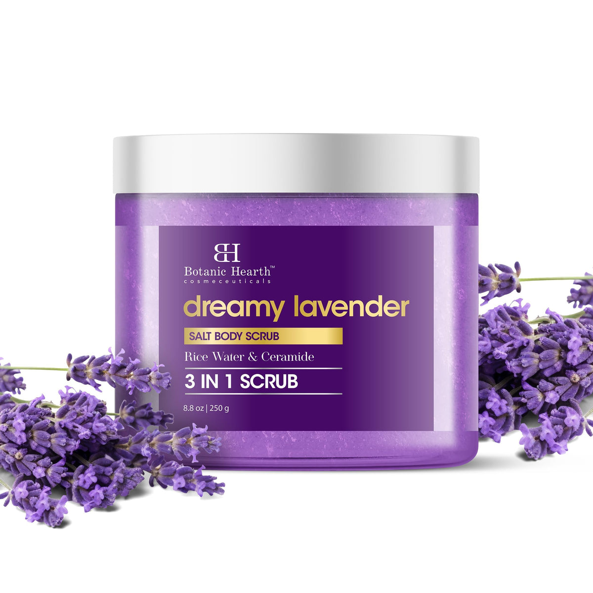 Botanic Hearth Dreamy Lavender Body Scrub - 8.8 Fl Oz