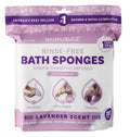 Scrubzz Disposable No Rinse Bathing Wipes - 25 Pack - All-in-1 Single Use Shower Wipes, Simply Dampen, Lather, and Dry Without Shampoo or Rinsing (Lavender, 1-Pack)