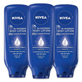 NIVEA Nourishing In Shower Lotion, Water Activated In Shower Moisturizer for Dry to Very Dry Skin, 13.5 FL OZ, Pack of 3
