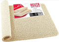 Asvin Soft Textured Bath, Shower, Tub Mat, 24x16 Inch, Phthalate Free, Non Slip Comfort Bathtub Mats with Drain, PVC Loofah Bathroom Mats for Wet Areas, Quick Drying