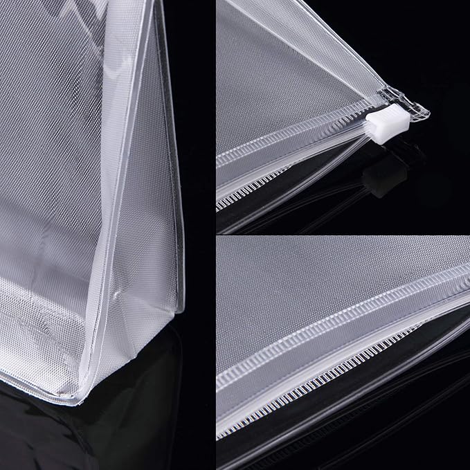 Arroyner 20 PCS Mini Clear Makeup Bag Small Clear Plastic Cosmetic Bags with Zipper Travel Toiletry Makeup Bag