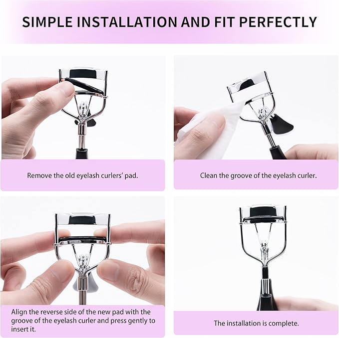 i-Laesh Eyelash Curler Refills, 24PC