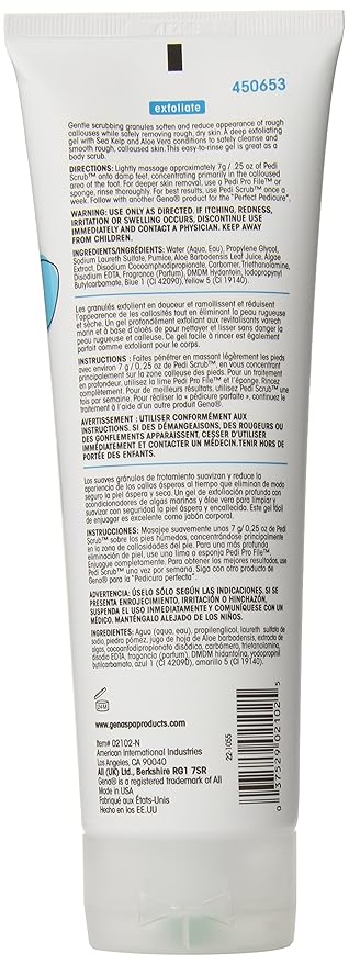 Gena Pedi-Scrub Gel 8.5 fl oz