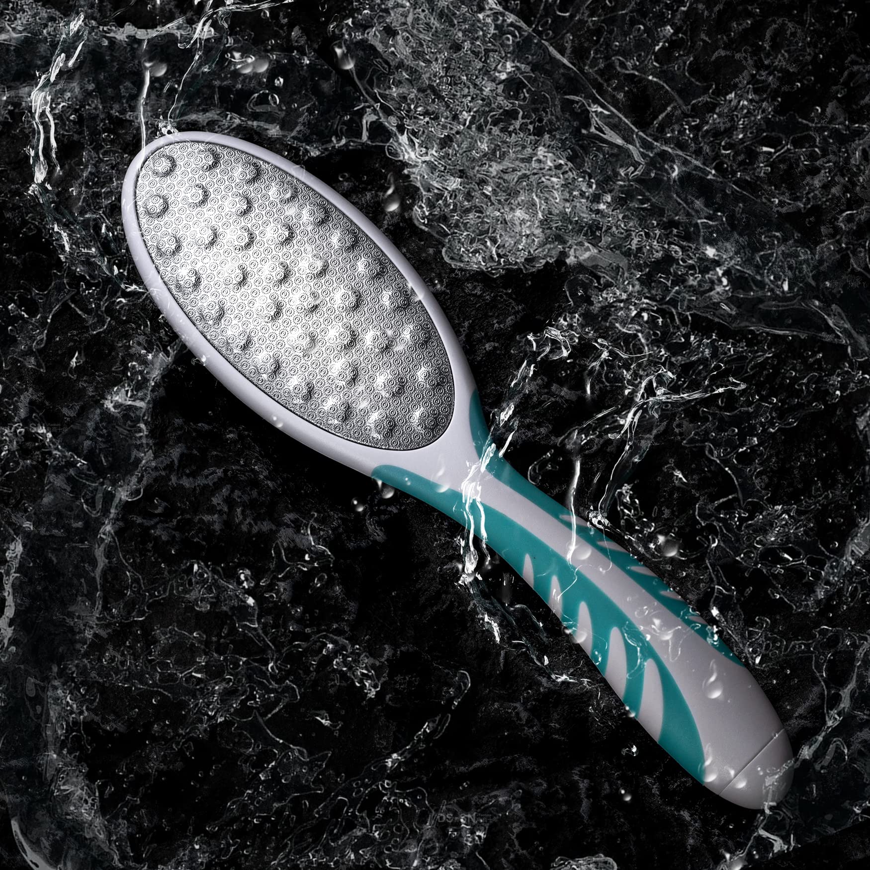 FVION Foot File Callus Remover Cracked Heel Shaver – Double Sided Pedicure File/Foot Scraper for Wet and Dry Feet