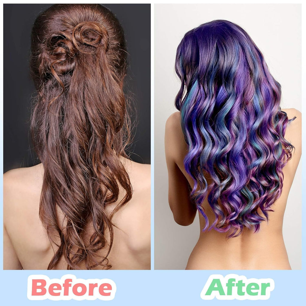 1 Pieces Professional Reusable Hair Coloring Highlighting Cap, Reusable Salon Coloring Tool, White, Blue, Pink (Blue)