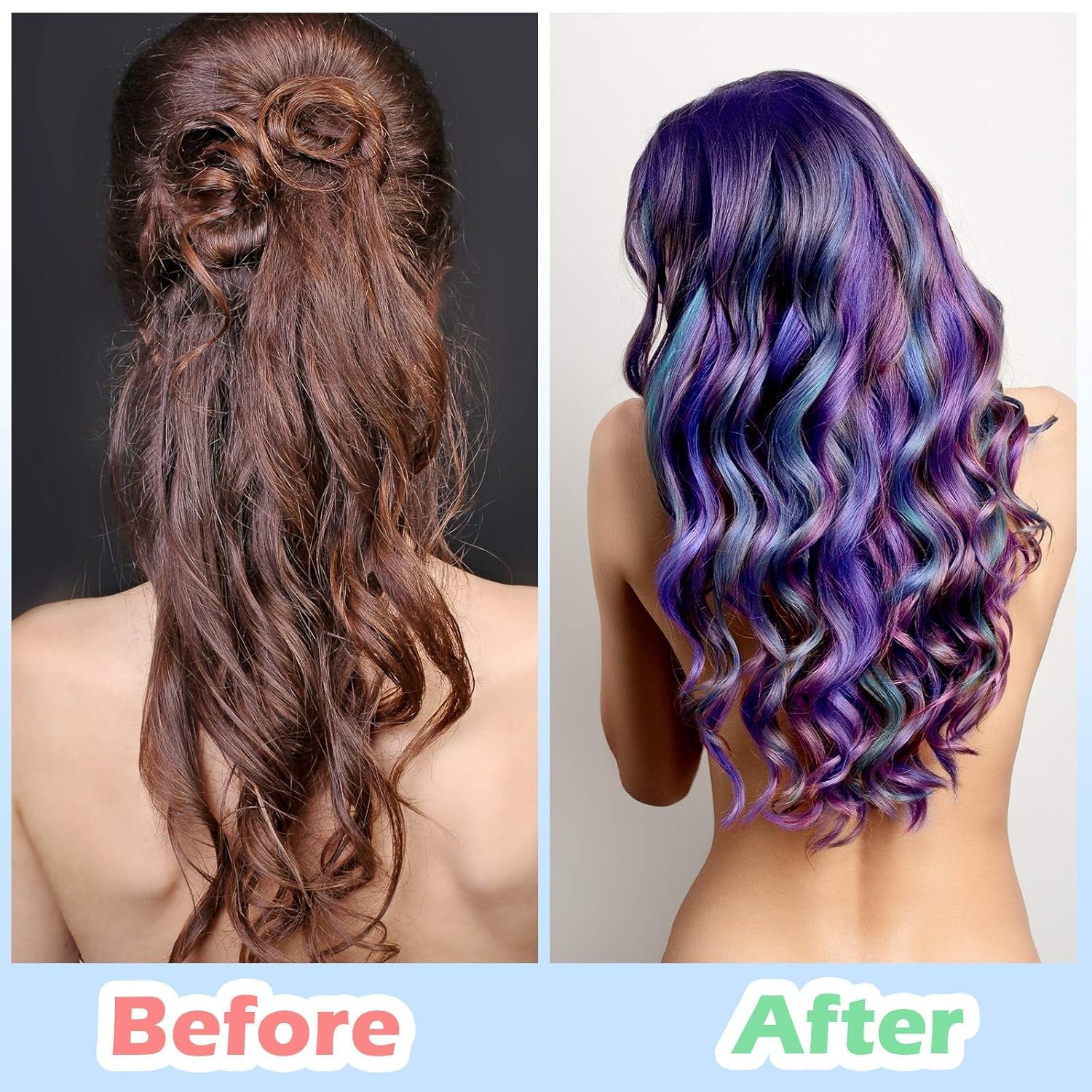 1 Pieces Professional Reusable Hair Coloring Highlighting Cap, Reusable Salon Coloring Tool, White, Blue, Pink (Blue)