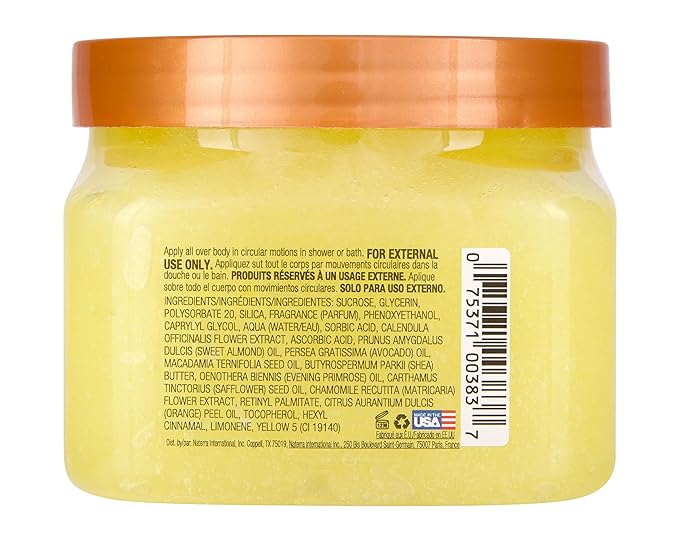 Tree Hut Dewy Daisy Body Scrub, Exfoliating Sugar Scrub, Vegan, 18 Oz