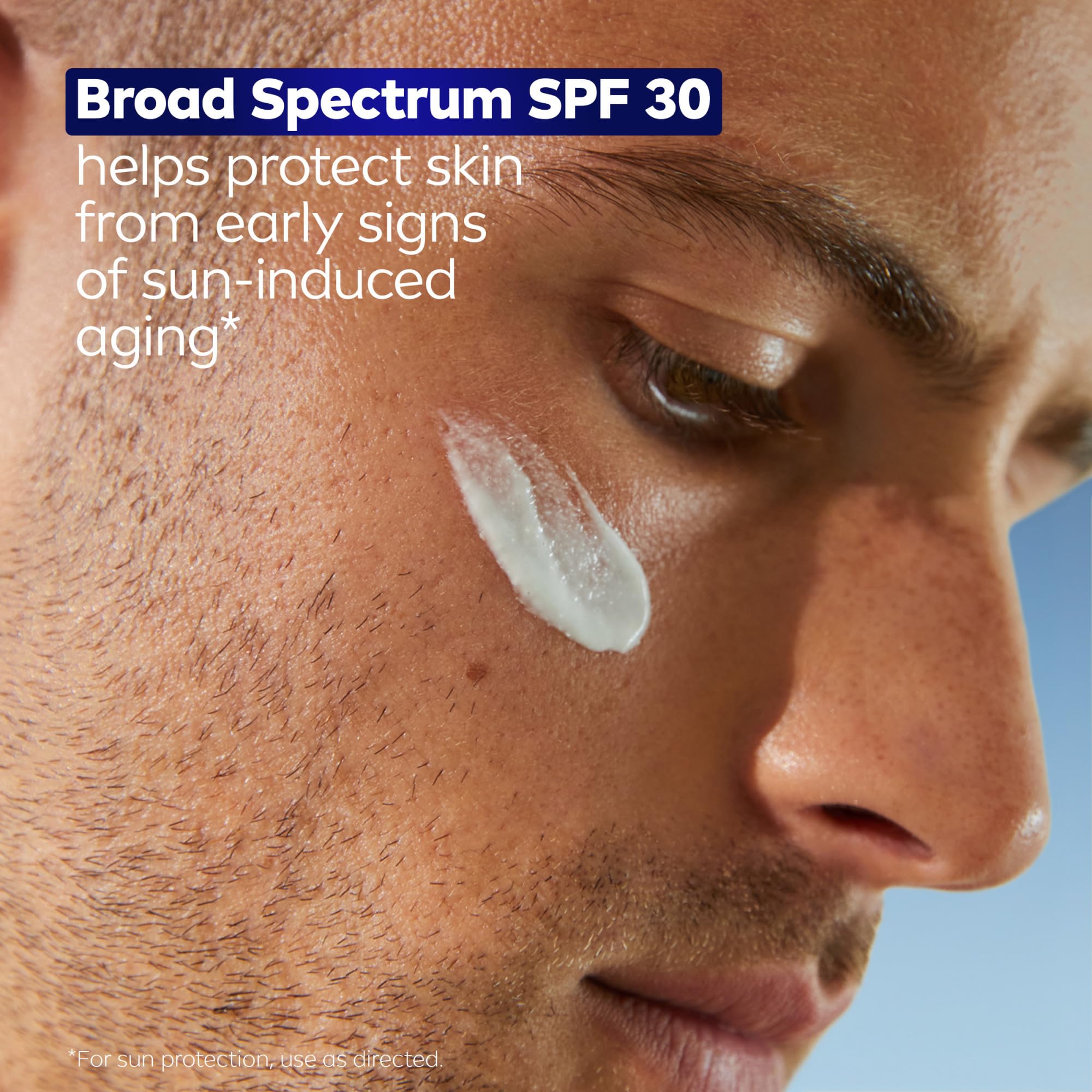 NIVEA MEN Age Defense Daily Face Moisturizer, SPF 30, 1.7 FL OZ
