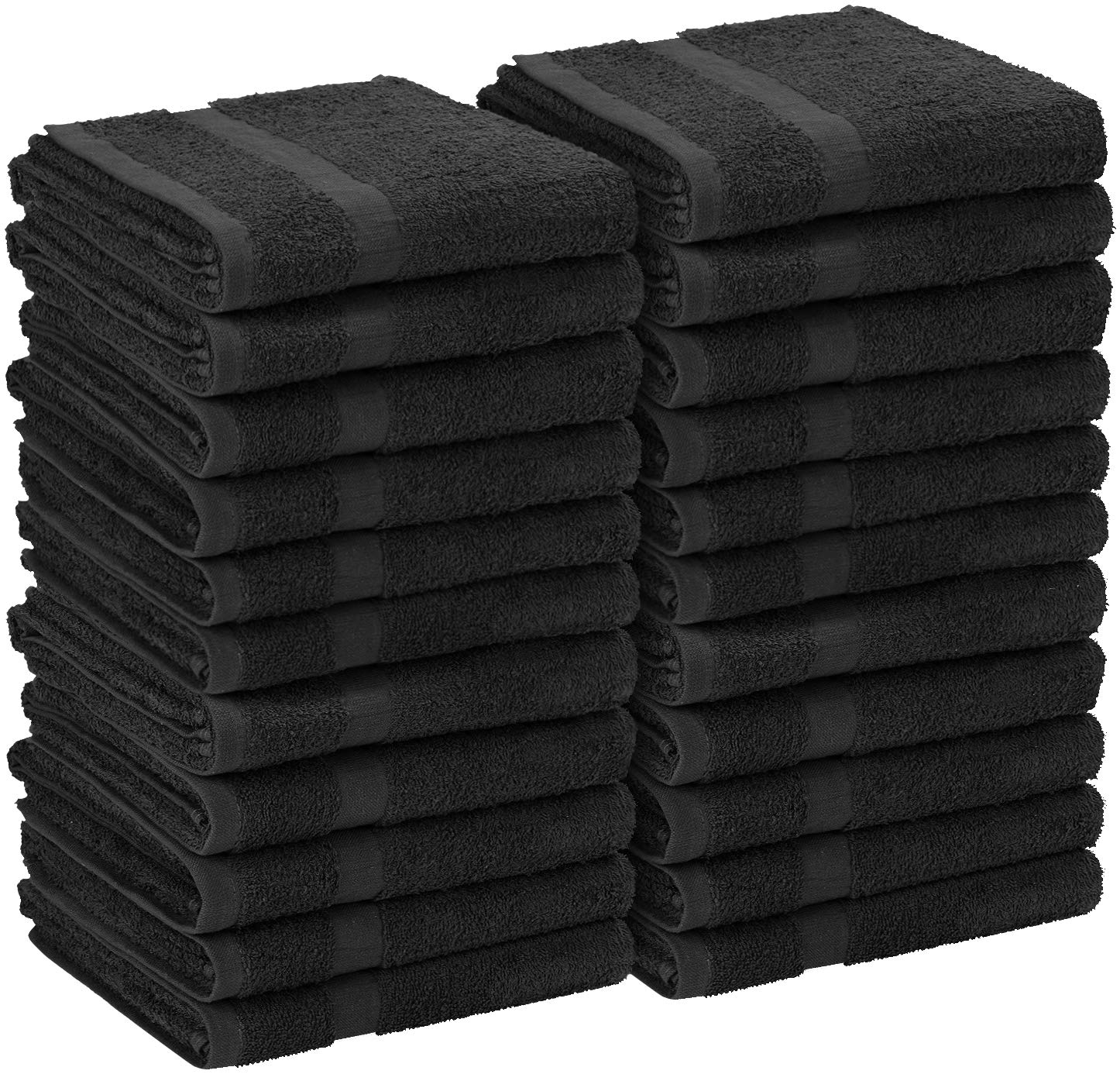 Bulk 72-Pack Professional Salon Spa & Wellness Towels, 16" x 27", White
