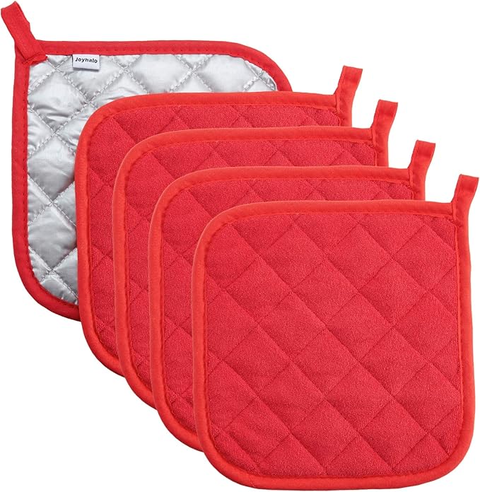 Joyhalo 5 Pack Pot Holders for Kitchen Clearance