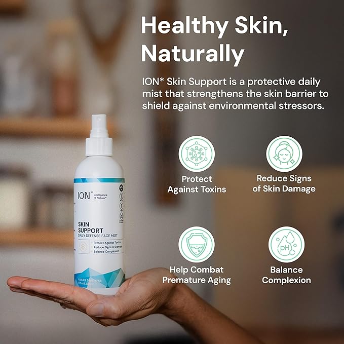 ION* Intelligence of Nature Skin Support Face Mist, 8 Fl Oz (Pack of 1)