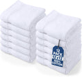Utopia Towels 12 Pack Premium Wash Cloths, 12x12 in, 100% Cotton, Plum