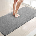 LuxStep Shower Mat Bathtub Mat Non-Slip Bath Mat with Drain, Quick Drying