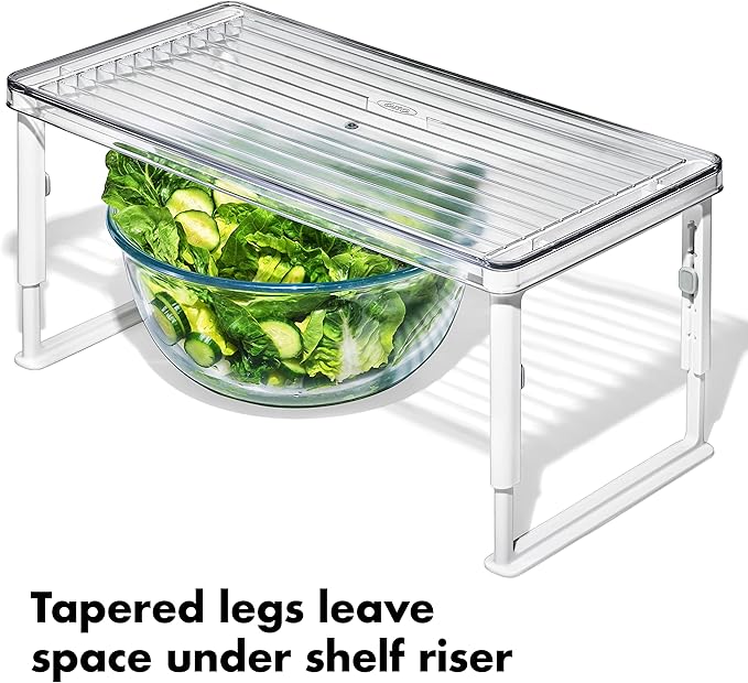 OXO Good Grips Adjustable Fridge Shelf Riser