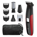 Remington All-in-one + Body Multigroomer 5000, Black and Red, 10 Piece Set