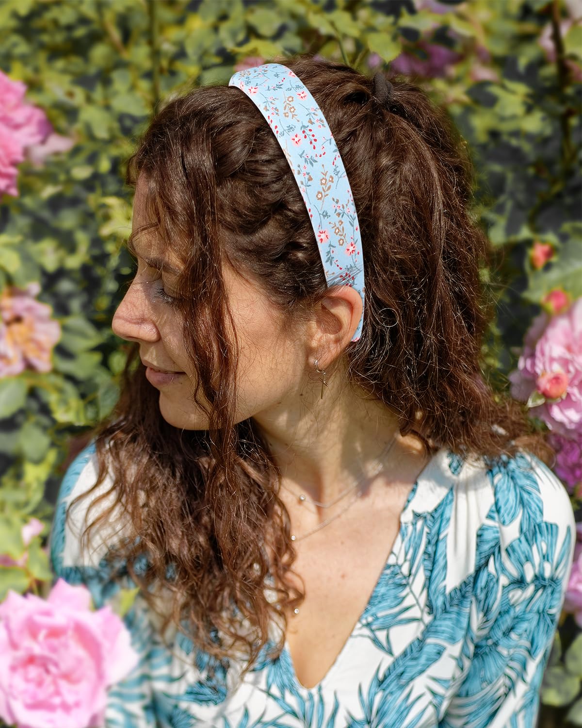 DiyJibb Headbands for Women - 1 Inches Wide Headbands - Solid Color Headband Fashion Hair Accessories- Trendy Women Girls Non Slip Fashion Hair Bands- Thick Elastic Hair Bands for Women's Hair 6PCS