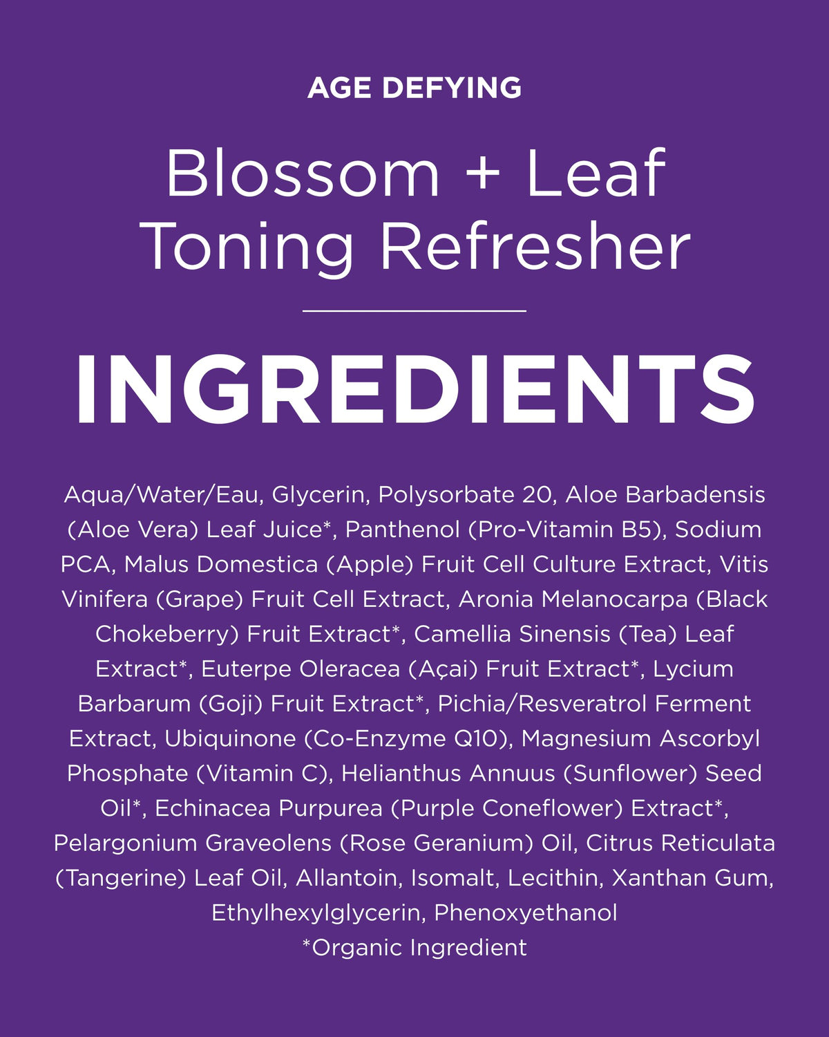Andalou Naturals Age Defying Blossom + Leaf Toning Refresher (6 fl oz)