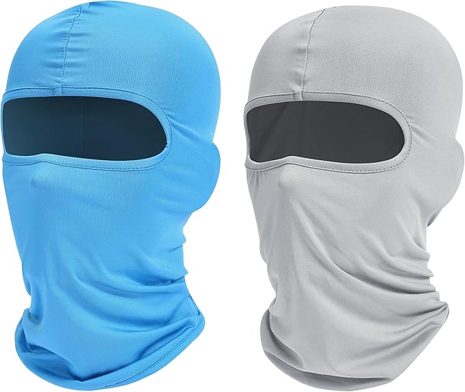 ROXUN Balaclava Ski Mask, 2 Pack Summer Motorcycle UV Protection Shiesty