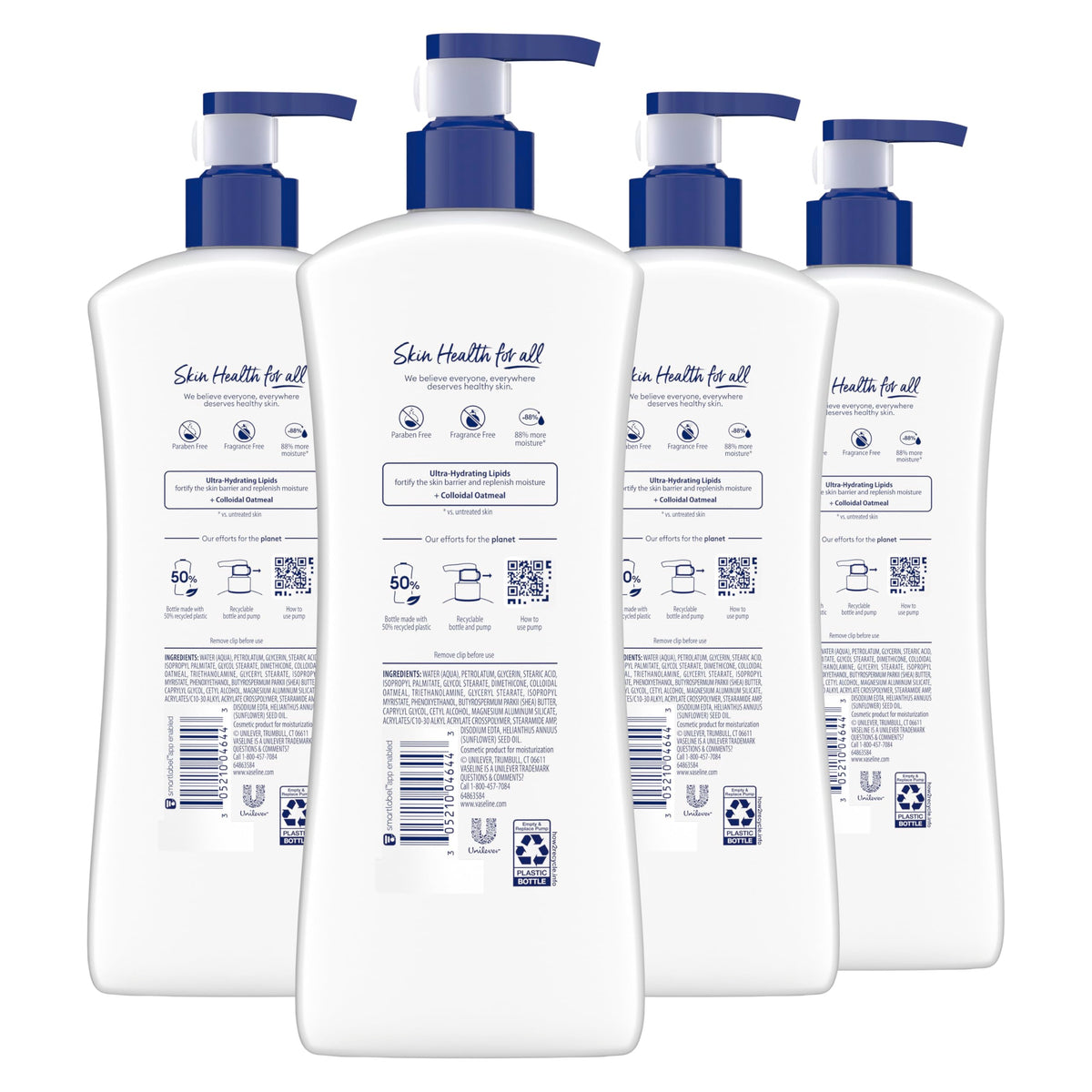Vaseline Intensive Care™ Body Lotion Sensitive Skin Relief 20.3oz 4ct