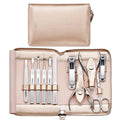 FAMILIFE Stainless Steel Manicure Set 11-in-1 Professional Nail Clipper Kit