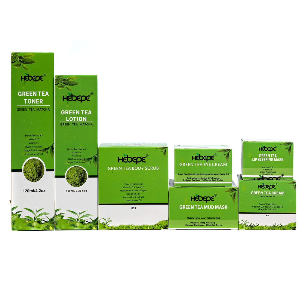 Hebepe Green Tea Matcha Facial Toner, Rose Petal, 120ml