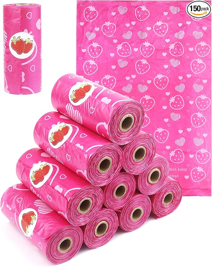 150 Pcs Sanitary Napkin Disposal Bags, ArtCute Sanitary Pad Disposable Bags Personal Care Tampons Disposal Trash Bag for Sanitary Women Privacy Handling Diaper Bag