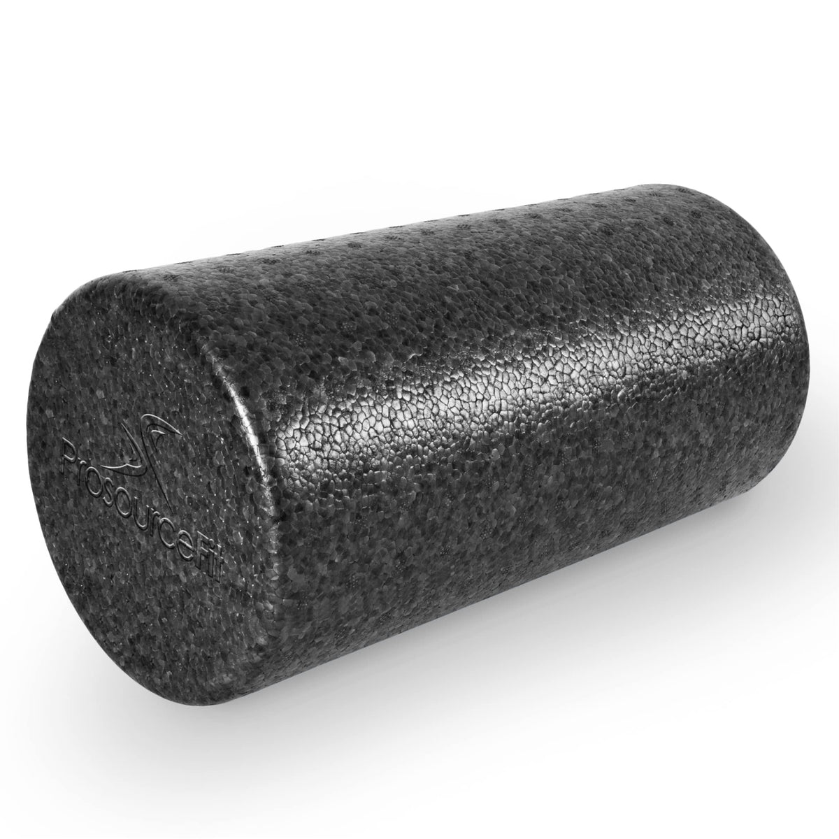 ProsourceFit High Density Foam Rollers 18 - inches long, Firm Full Body Athletic Massage Tool for Back Stretching, Yoga, Pilates, Post Workout Muscle Recuperation, Black