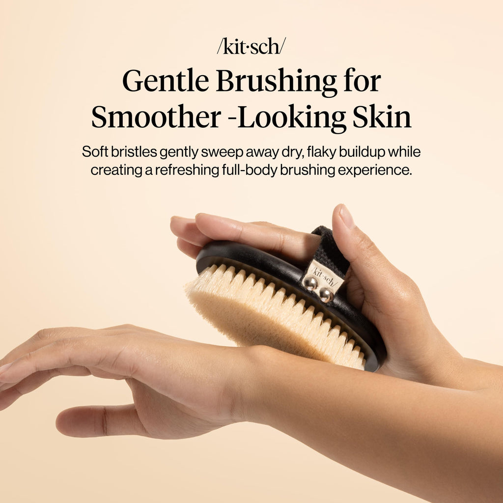Kitsch Dry Brushing Body Brush for Lymphatic Drainage