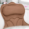 REEZEIVI Bath Pillows for Tub,Thick Neck Back Support Bathtub Cushion