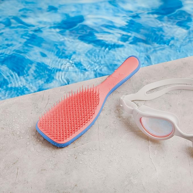 Tangle Teezer Ultimate Detangler Brush, Straight to Wavy, Apricot Blaze