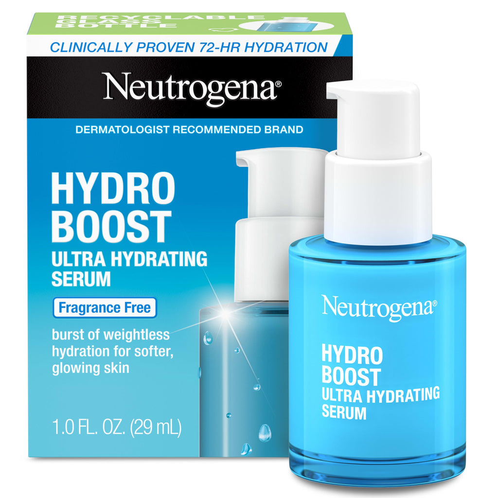 Neutrogena Hydro Boost Ultra Hydrating Serum, Fragrance-Free, 1 fl oz