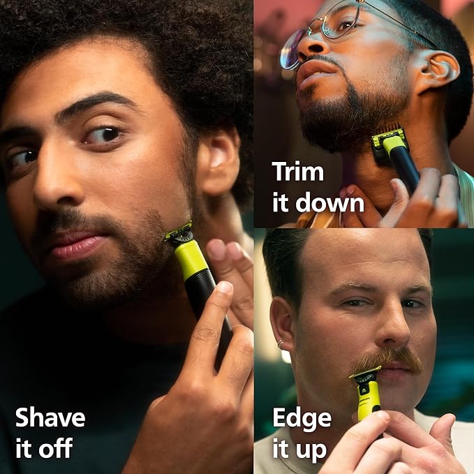 Norelco Philips OneBlade 360 Hybrid Face Trimmer & Shaver with Connectivity