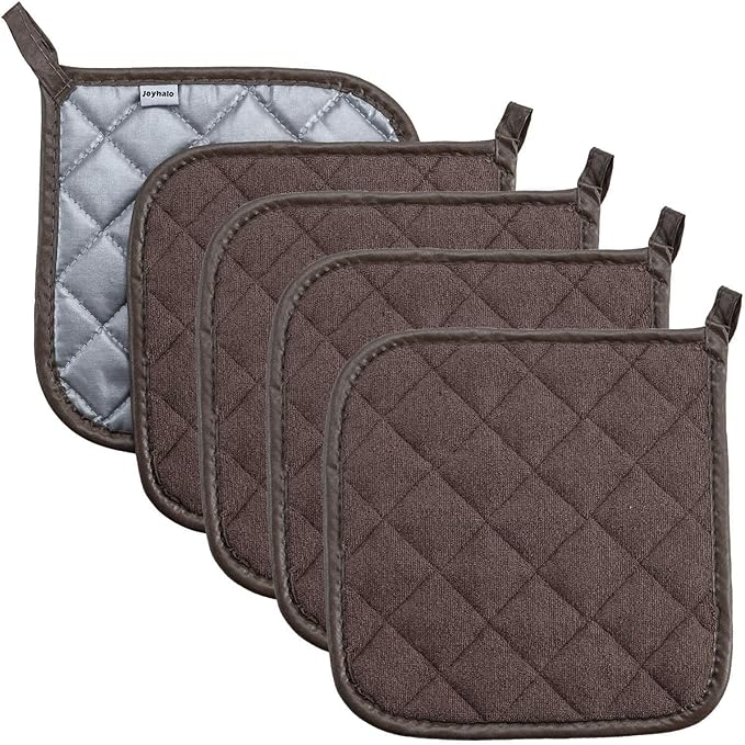 Joyhalo 5 Pack Pot Holders for Kitchen Clearance