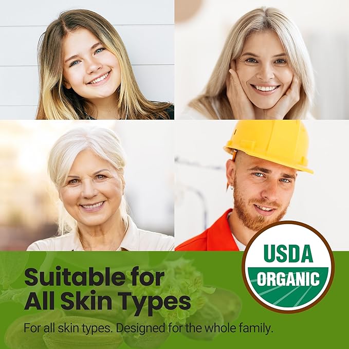Desert Oasis Skincare | USDA Organic Unscented Hand Salve – Over 50% Jojoba Oil with Beeswax & Avocado Oil – Fragrance-Free Rich Conditioning Balm for Sensitive Skin, Dry Hands & Cuticles 2 oz (60g)