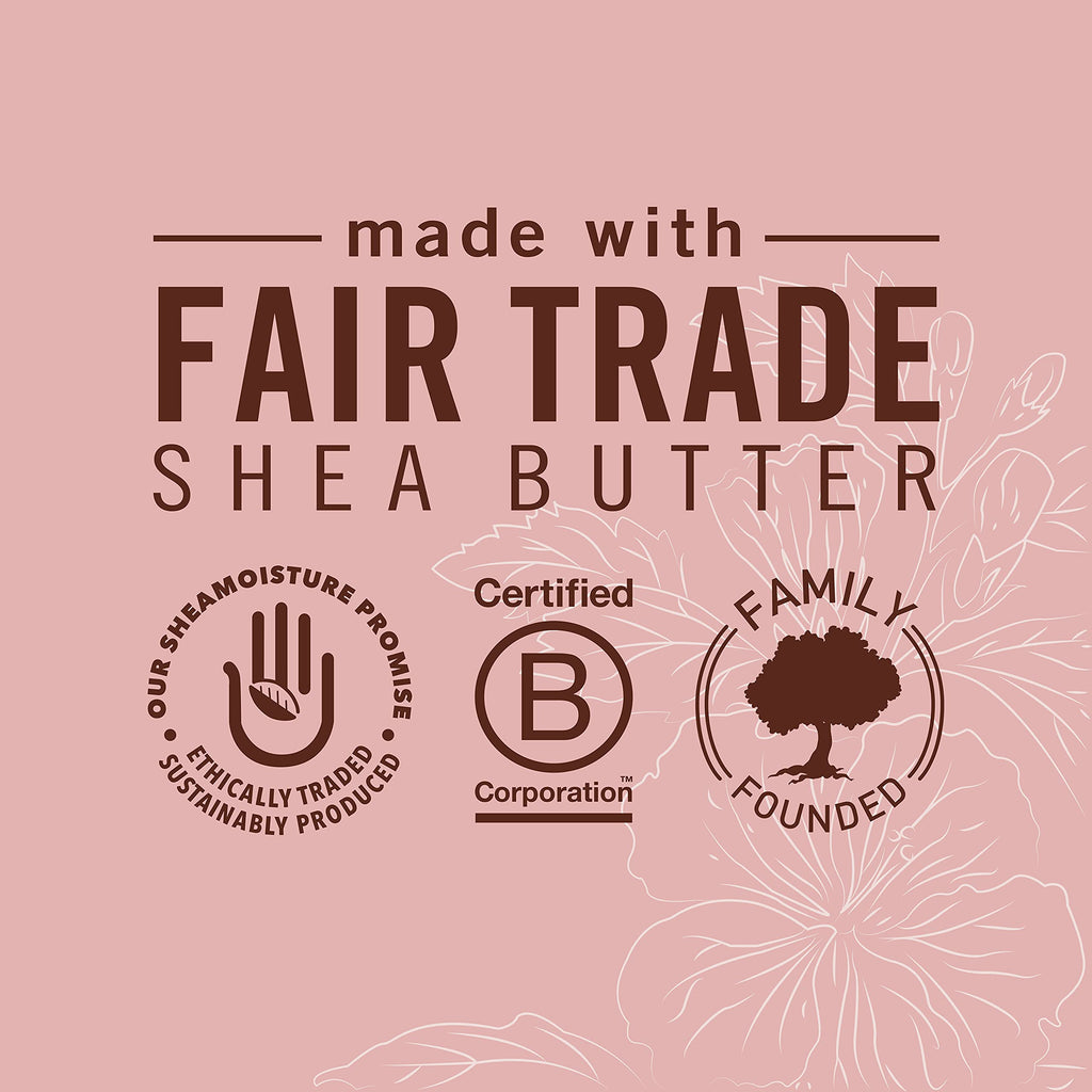 Shea Moisture Coconut & Hibiscus Massage Oil and Body Oil for Dry Skin, Bath Oil with Coconut Oil and Vitamin E Oil for Skin, 8 oz
