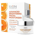 Skin Aesthetics Vitamin C & Collagen Face Moisturizer - Anti-Aging, Hydrating, Fine Lines & Wrinkles, Brightening - Dermatologist Tested Korean Skincare - Clean Beauty, Cruelty-Free - 1.69 oz