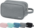 Narwey Travel Toiletry Bag for Women Traveling Dopp Kit Men Toiletries Bag Cosmetic Bag Makeup Bag Medicine Bag for Traveling (Grey)