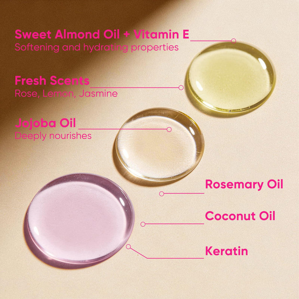 SASSYTIP Nail Strengthen Oil Pen | Fast-Absorbing Cuticle Oil with Biotin & Ginseng | For Brittle & Peeling Nails | Jasmine, Rose, Lemon Scents | Home, Office, Travel Use (3PCS)