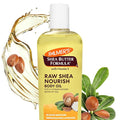 Palmer's Shea Formula Raw Shea Body Oil with Vitamin E, Deep Body Moisturizer to Soothe & Nourish Dry, Sensitive & Eczema-Prone Skin, 8.5 oz