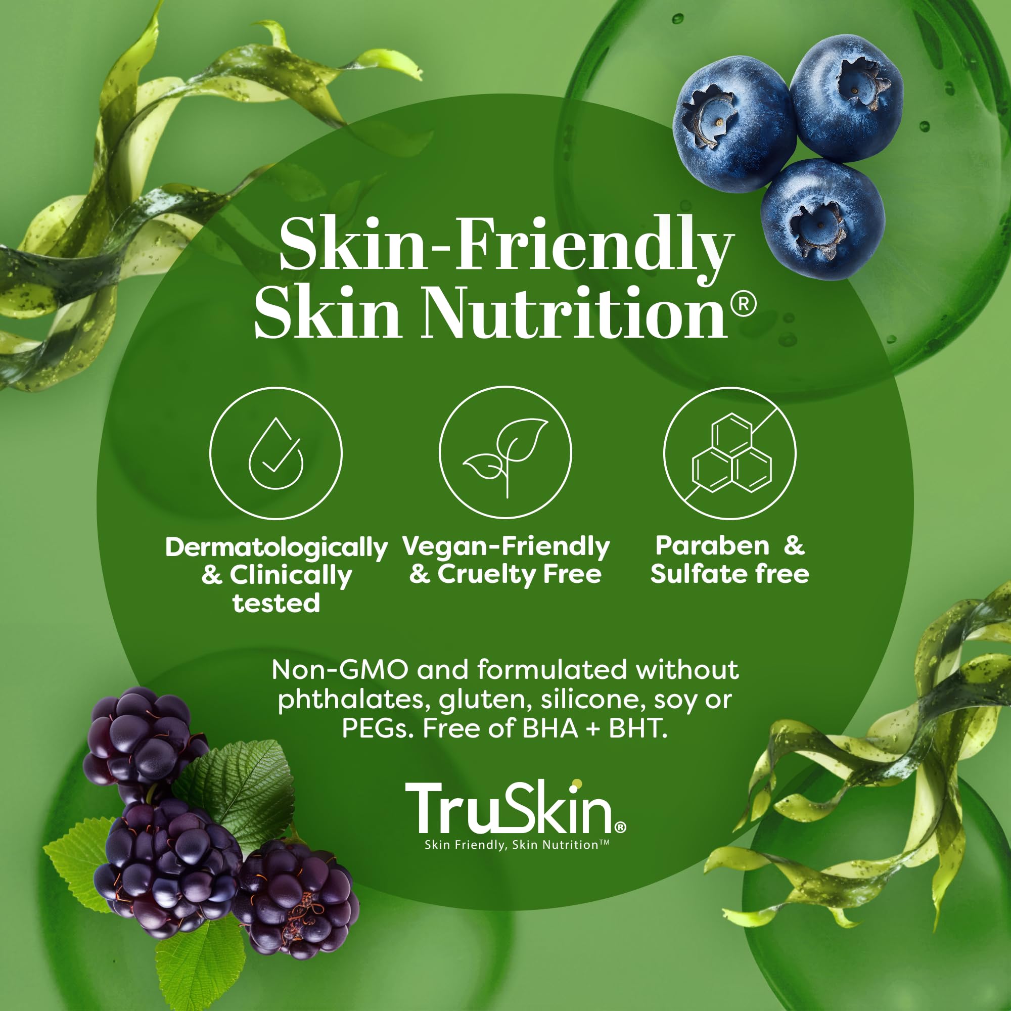 TruSkin Peptide Serum for Face with Tripeptide-29 & Ceramides, 1 fl oz