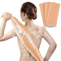 ARCH&M Exfoliating Washcloth & Body Scrubber, Peach, 3 Pack