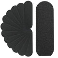 Stainless Steel Pedi File Refill, 80 Grit, Black - Pedicure Refill Pads - Foot Rasp Pad with Removable Glue,Size 5.2" L x 1.7" W,