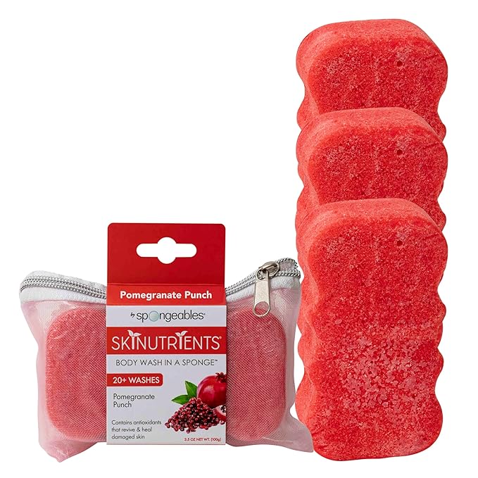 Spongeables Body Wash in a 20+ Wash Sponge