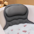 Bath Pillow, Luxury Bath Pillows for Tub, Relaxing Bathtub Pillows for Head and Neck Support, with 4D Air Mesh Fabric and Powerful Suction Cups, Great Bath Tub Accessories