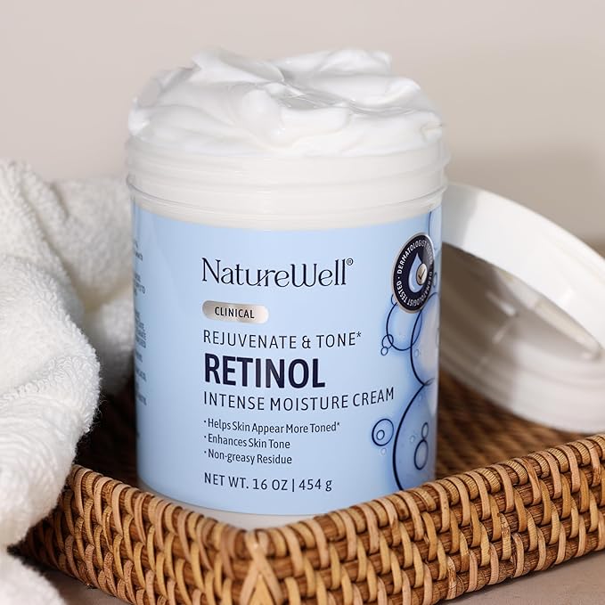 NatureWell Clinical Retinol Rejuvenate & Tone Moisturizing Body Cream