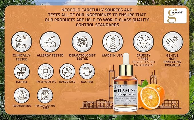 Brightening Vitamin C Face Serum Anti Aging Eye Serum | Fragrance Free Potent Vitamin C Face Moisturizer Facial Serum For Women, Acne, Dark Spot Treatment, Wrinkles, Uneven Skin Tone, 2 Fl Oz